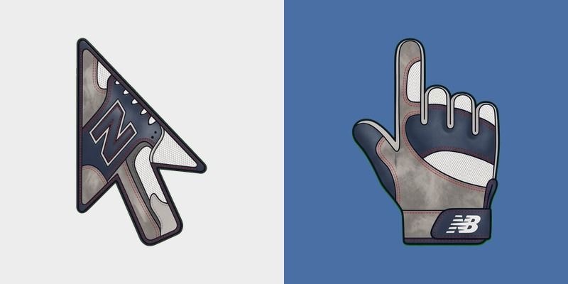 Navy Mesh Trainer Cursor cursor preview