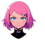 Neon Pink Hero Cursor pointer cursor