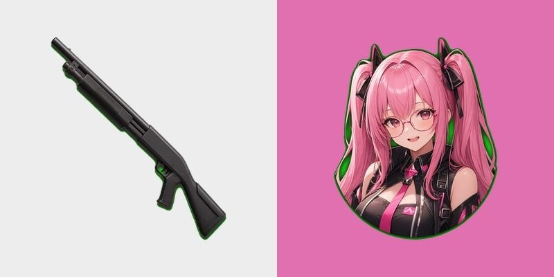 Neon Shotgun Cursor cursor preview