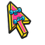 Neon Skate Deck Cursor default cursor
