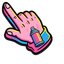 Neon Spray Can Cursor pointer cursor