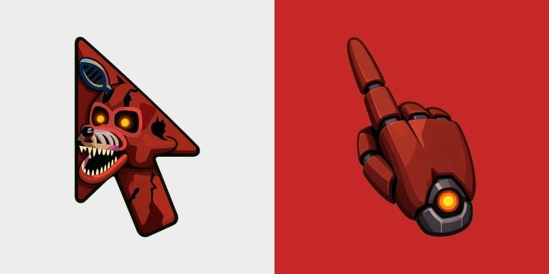 Nightmare Foxy Cursor