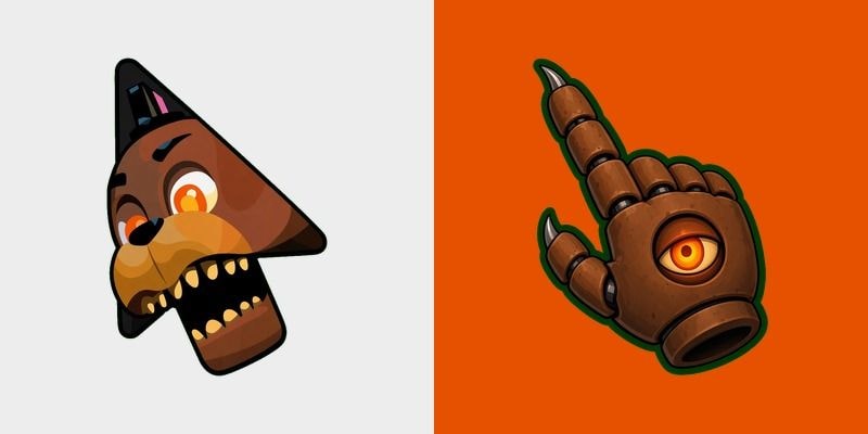Nightmare Freddy Cursor