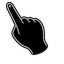 Noodle Star Blob Cursor pointer cursor