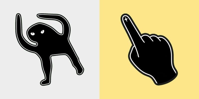 Noodle Star Blob Cursor