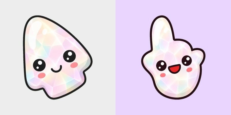 Opal Crystal Blob