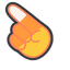 Pastel Candy Corn Cursor pointer cursor