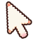Peach Cat Headphones Cursor default cursor