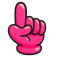 Pink Bubble Eye Cursor pointer cursor