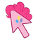 Pinkie Pie MLP Cursor default cursor