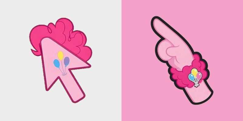 Pinkie Pie MLP Cursor