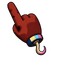 Pirate Hook Foxy Cursor pointer cursor