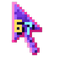 Pixel Neon 01 Cursor default cursor