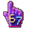 Pixel Neon 67 Cursor pointer cursor