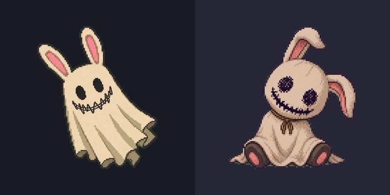 Pixel Mimikyu Ragdoll cursor preview