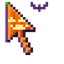Pixel Pumpkin Cursor default cursor