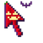 Pixel Vampire Cursor default cursor