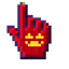 Pixel Vampire Cursor pointer cursor