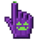 Pixel Witch Cursor pointer cursor