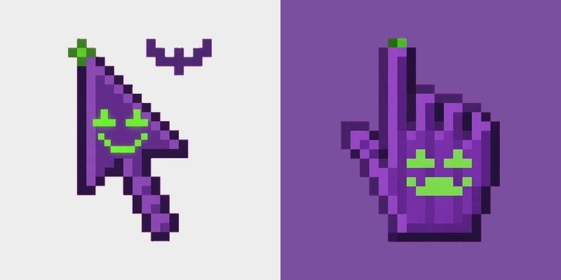 Pixel Witch Cursor