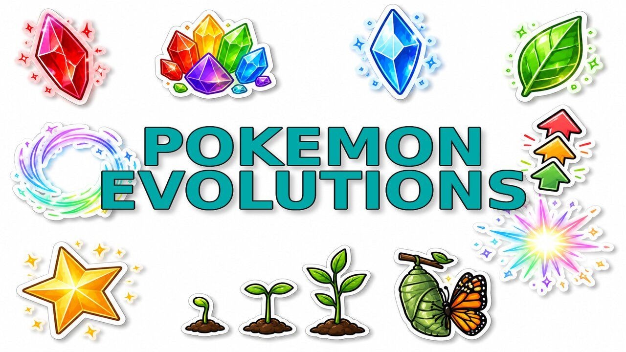 Pokemon Evolutions custom cursor collection preview