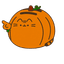 Pumpkin Cat Cursor pointer cursor