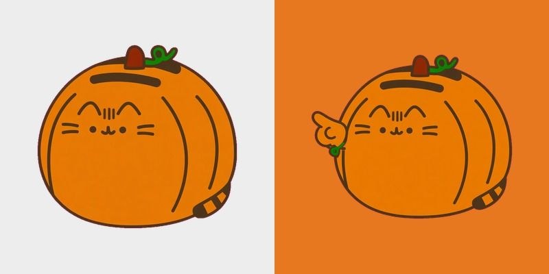 Pumpkin Cat Cursor