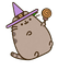 Pusheen Halloween Witch Cursor default cursor