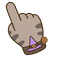Pusheen Halloween Witch Cursor pointer cursor