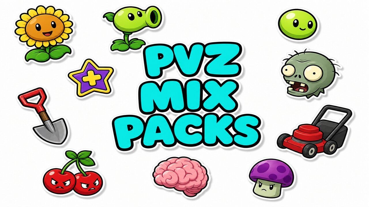 PvZ Mix Packs custom cursor collection preview