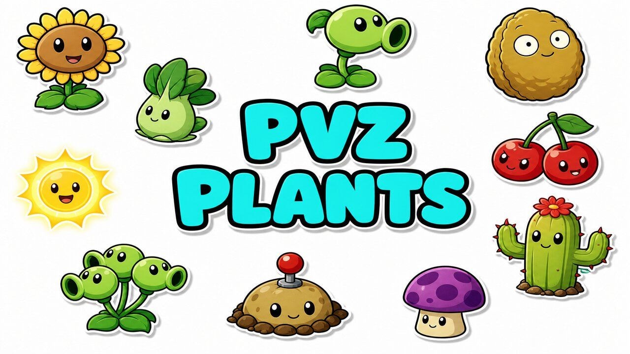 PvZ Plants custom cursor collection preview