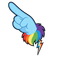 Rainbow Dash MLP Cursor pointer cursor