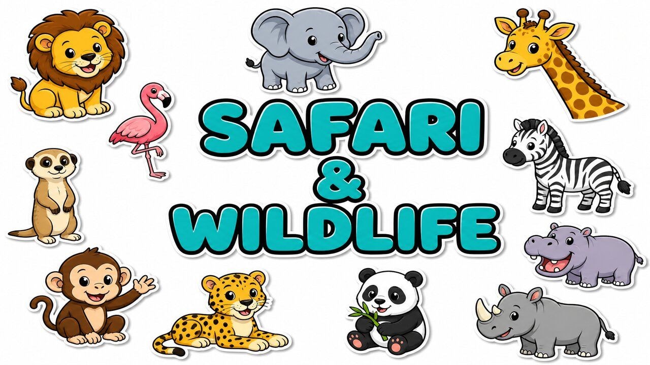 Safari & Wildlife custom cursor collection preview