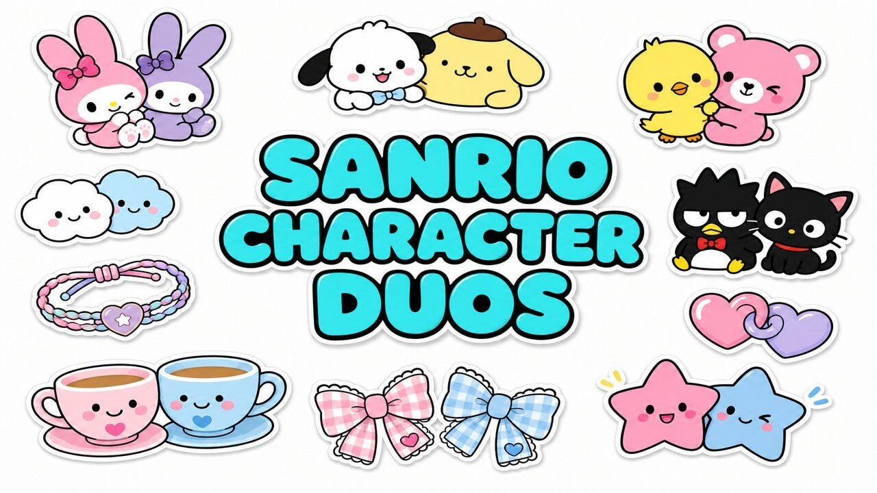 Sanrio Character Duos custom cursor collection preview