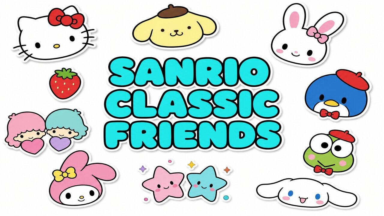 Sanrio Classic Friends custom cursor collection preview