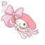 Sanrio My Melody and Giant Bow default cursor
