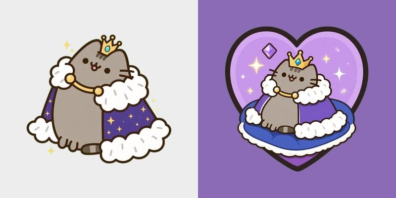 Sapphire Royal Pusheen