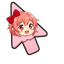 Sayori DDLC Cupcake Cursor default cursor
