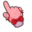 Sayori DDLC Cupcake Cursor pointer cursor