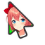 Sayori DDLC Cursor default cursor