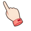 Sayori DDLC Cursor pointer cursor