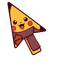 Scarf Pikachu Acorn Cursor default cursor