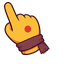 Scarf Pikachu Acorn Cursor pointer cursor
