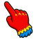 Scarlet Macaw pointer cursor