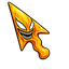 Scream Symbiote Cursor default cursor