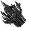 Serrated Shadow Blade Cursor default cursor