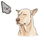 Side Eye Cat Cursor default cursor