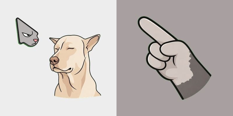 Side Eye Cat Cursor
