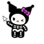 Skeleton Kuromi Cursor default cursor