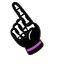 Skeleton Kuromi Cursor pointer cursor